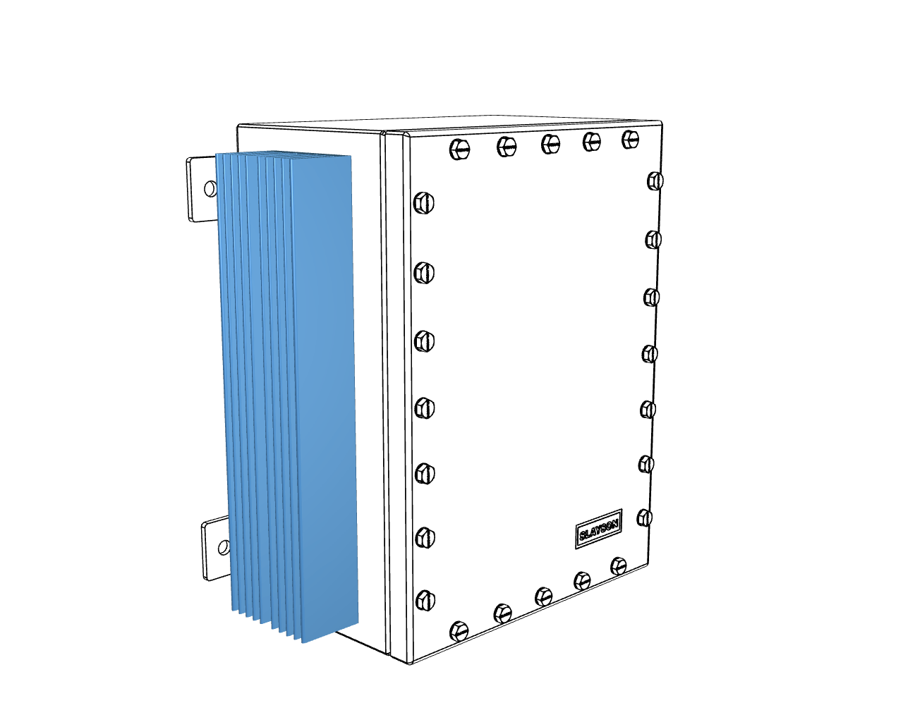 Integrated Thermal Heatsink for NEMA 6P / IP68 Enclosures SLAYSON